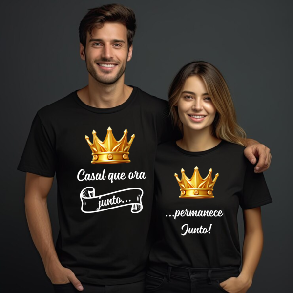 Kit Casal Camiseta e Blusa - R130