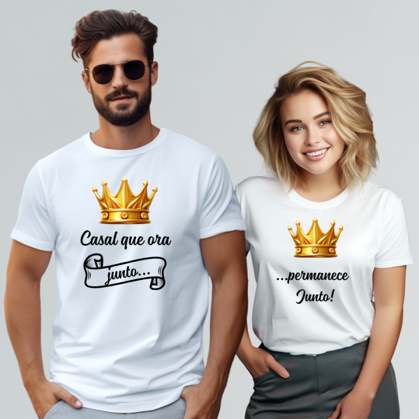 Kit Casal Camiseta e Blusa - R130