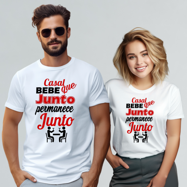 Kit Casal Camiseta e Blusa - R135